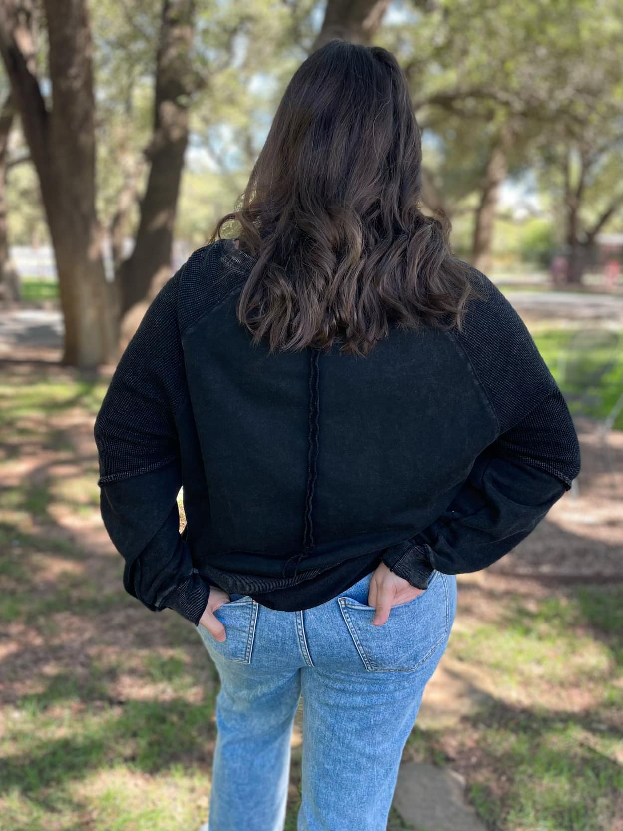 Elliott Exposed Seam Sweatshirt in Five Colors