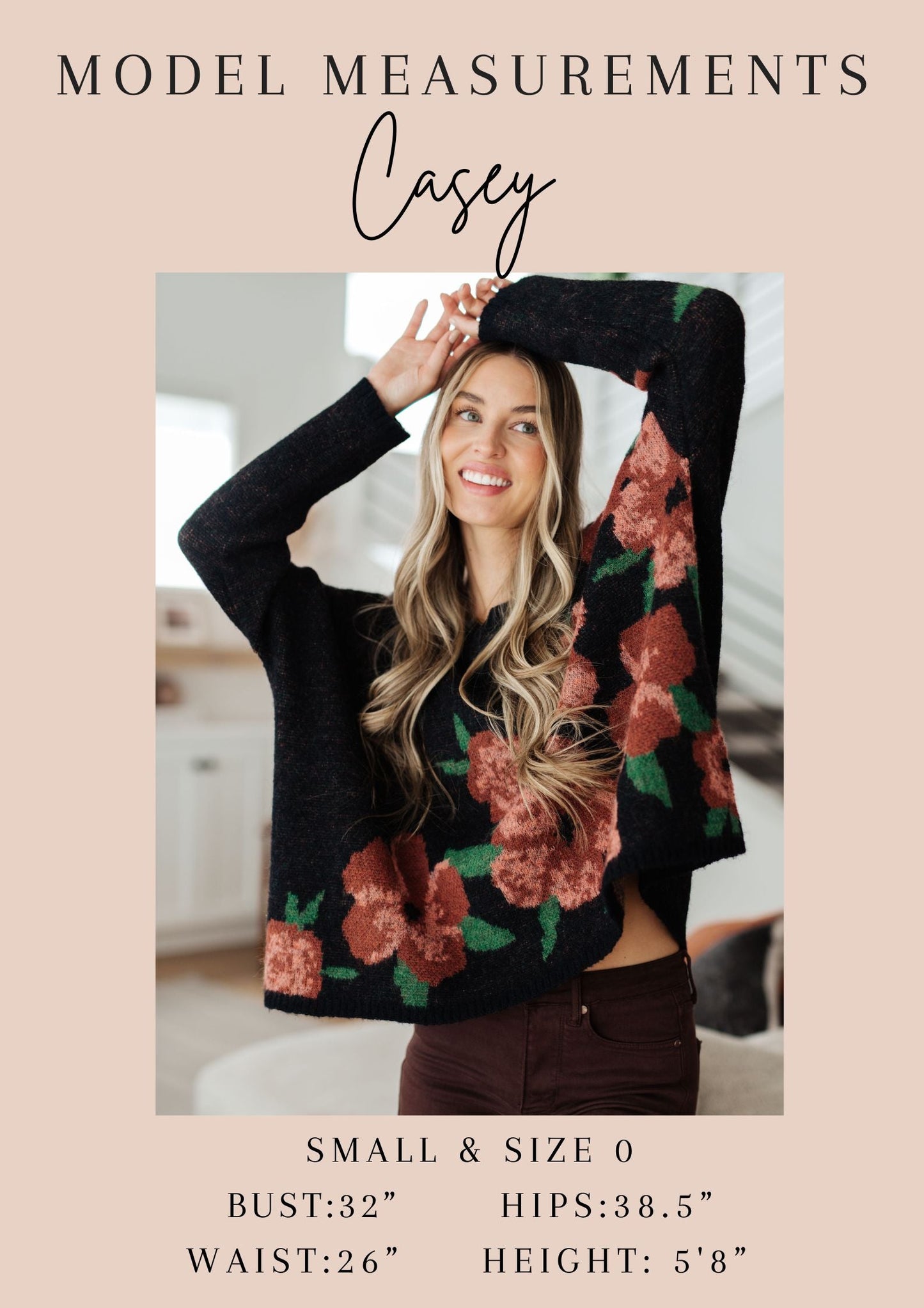 Machine Embroidered Details Ruffle Neck Blouse